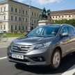 European-spec fourth-generation Honda CR-V detailed