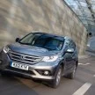 European-spec fourth-generation Honda CR-V detailed