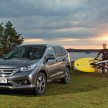 European-spec fourth-generation Honda CR-V detailed