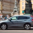 European-spec fourth-generation Honda CR-V detailed