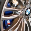 BMW M5 and M3 Coupe driven on track at the BMW M Track Experience Asia 2012, Sepang