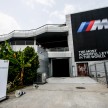 BMW M5 and M3 Coupe driven on track at the BMW M Track Experience Asia 2012, Sepang