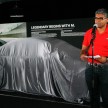 BMW M5 and M3 Coupe driven on track at the BMW M Track Experience Asia 2012, Sepang