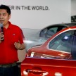 BMW M5 and M3 Coupe driven on track at the BMW M Track Experience Asia 2012, Sepang