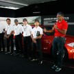 BMW M5 and M3 Coupe driven on track at the BMW M Track Experience Asia 2012, Sepang