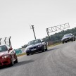 BMW M5 and M3 Coupe driven on track at the BMW M Track Experience Asia 2012, Sepang