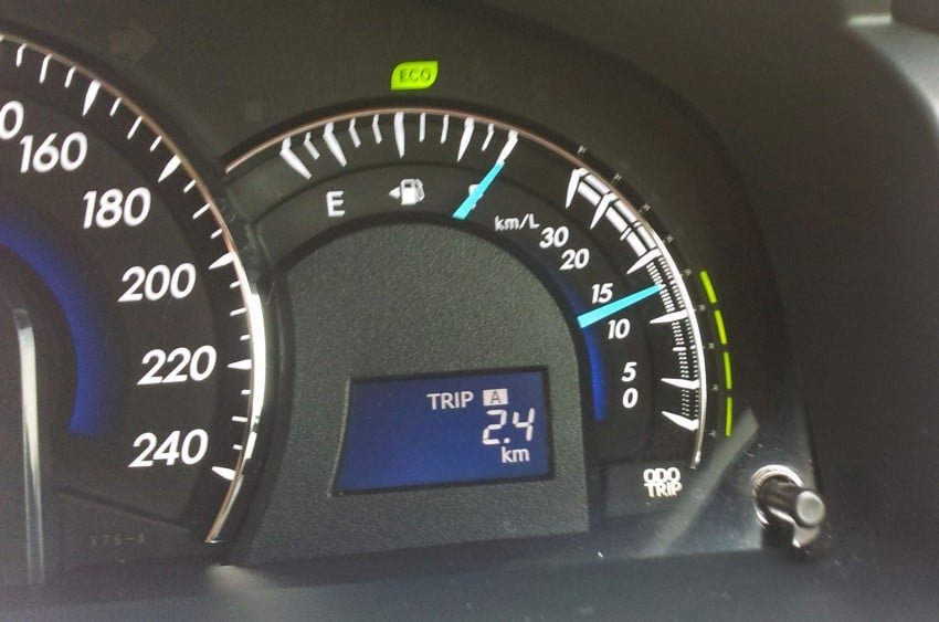 DRIVEN: Toyota Camry 2.5V Test Drive Report 135966