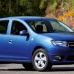 New Dacia Logan and Sandero hatch heading to Paris