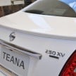 2013 Nissan Teana launched – now with Blind Spot Warning System and black interior; RM173k for 2.5 V6