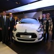 Citroën DS4 and DS5 launched in Malaysia from RM165k; brand new 3S centre opened in Glenmarie