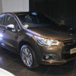 Citroën DS4 and DS5 launched in Malaysia from RM165k; brand new 3S centre opened in Glenmarie