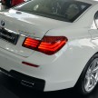 BMW 7-Series F02 facelift launched, RM649k-939k