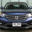 DRIVEN: Honda CR-V fourth-gen tested in Thailand
