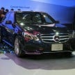W212 Mercedes-Benz E-Class facelift at Bangkok show