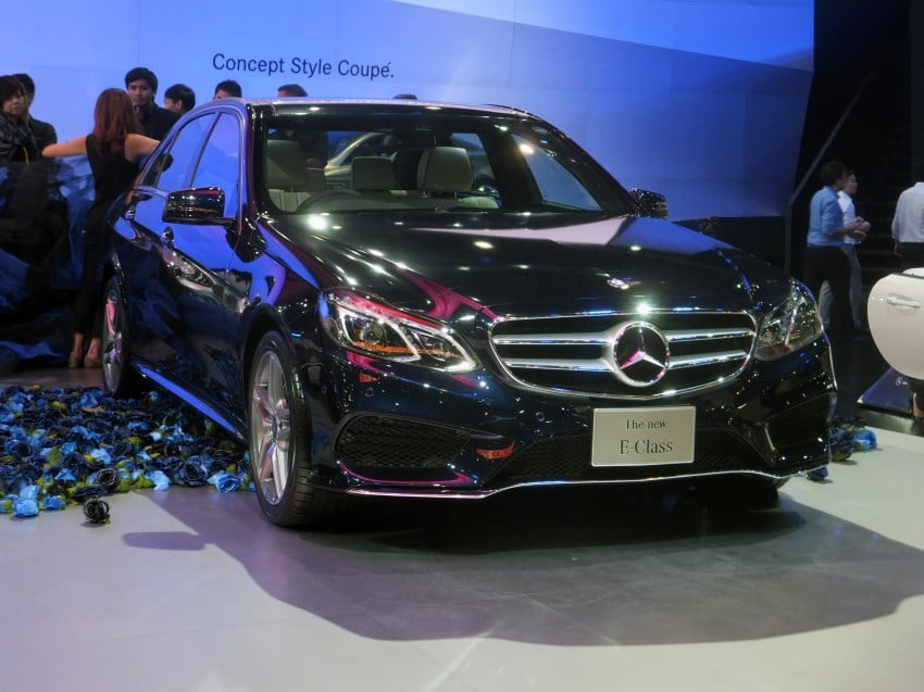 W212 Mercedes-Benz E-Class facelift at Bangkok show 164122