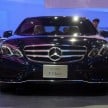 W212 Mercedes-Benz E-Class facelift at Bangkok show