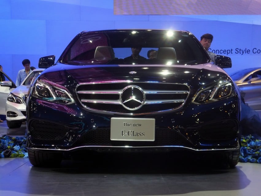 W212 Mercedes-Benz E-Class facelift at Bangkok show 164123