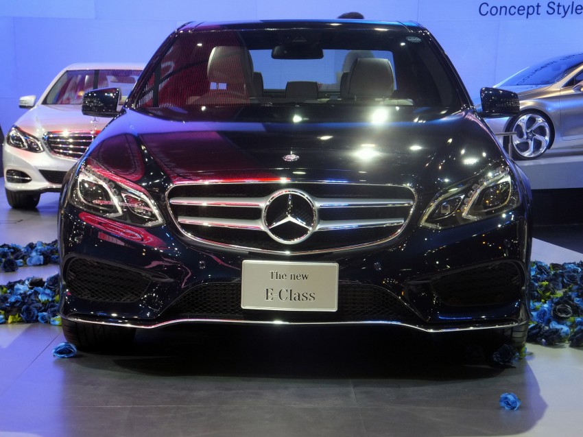 W212 Mercedes-Benz E-Class facelift at Bangkok show 164124
