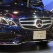 W212 Mercedes-Benz E-Class facelift at Bangkok show