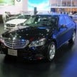 W212 Mercedes-Benz E-Class facelift at Bangkok show