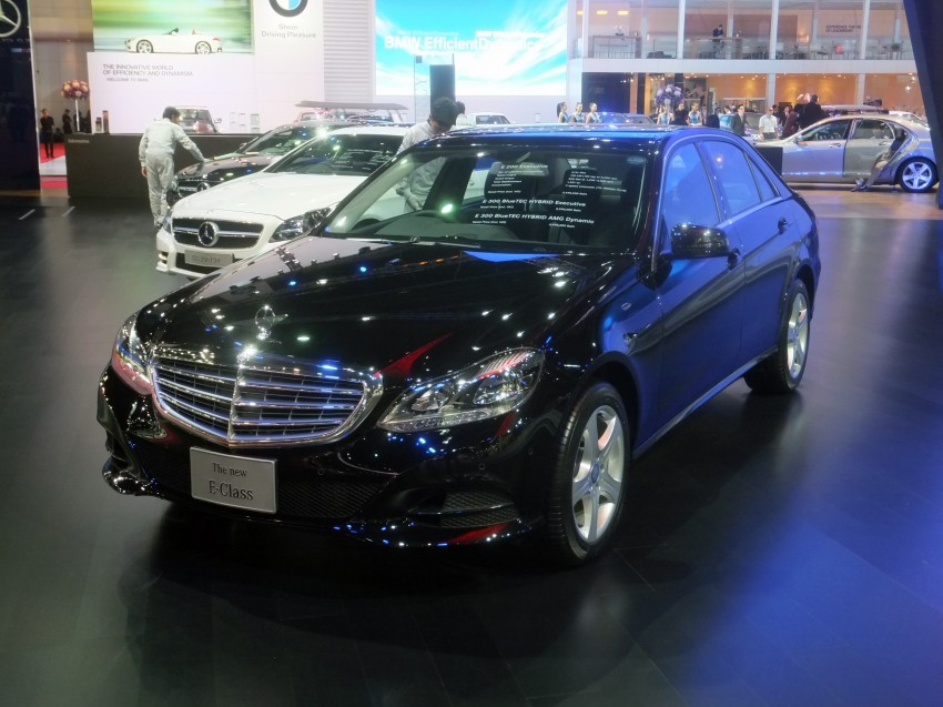 W212 Mercedes-Benz E-Class facelift at Bangkok show 164311