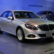 W212 Mercedes-Benz E-Class facelift at Bangkok show