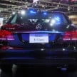 W212 Mercedes-Benz E-Class facelift at Bangkok show