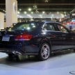 W212 Mercedes-Benz E-Class facelift at Bangkok show
