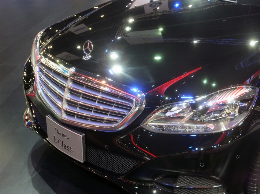 W212 Mercedes-Benz E-Class facelift at Bangkok show 164324