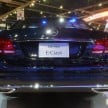 W212 Mercedes-Benz E-Class facelift at Bangkok show