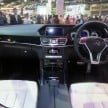 W212 Mercedes-Benz E-Class facelift at Bangkok show