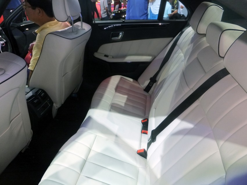 W212 Mercedes-Benz E-Class facelift at Bangkok show 164349