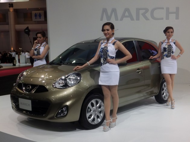 Nissan March facelift