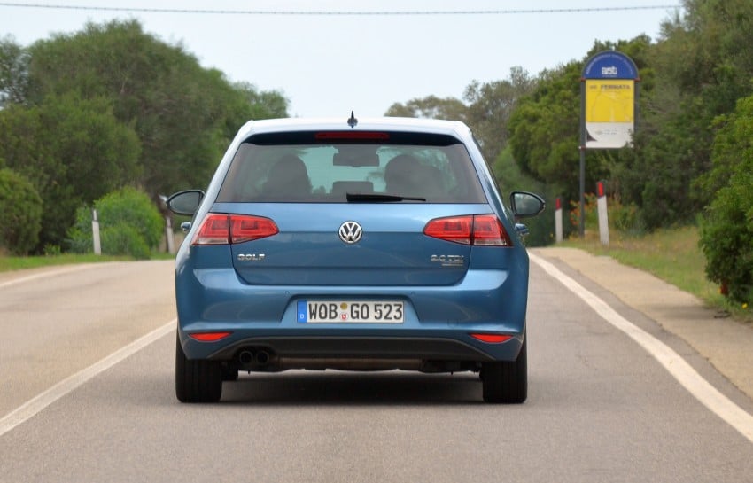 DRIVEN: Volkswagen Golf Mk7 tested in Sardinia 161404