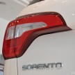 GALLERY: Live pictures of the facelifted Kia Sorento