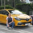 Renault Clio RS 200 EDC makes its Asian debut in KL, presented by the Williams Formula One racing drivers