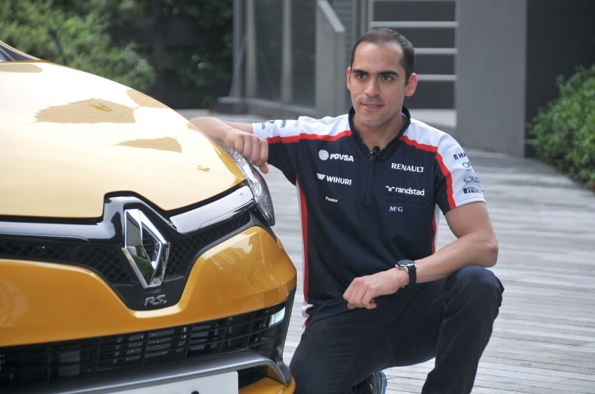 Renault Clio RS 200 EDC makes its Asian debut in KL, presented by the Williams Formula One racing drivers 162840