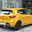 Renault Clio RS 200 EDC makes its Asian debut in KL, presented by the Williams Formula One racing drivers
