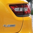 Renault Clio RS 200 EDC makes its Asian debut in KL, presented by the Williams Formula One racing drivers