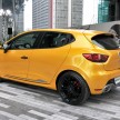 Renault Clio RS 200 EDC makes its Asian debut in KL, presented by the Williams Formula One racing drivers