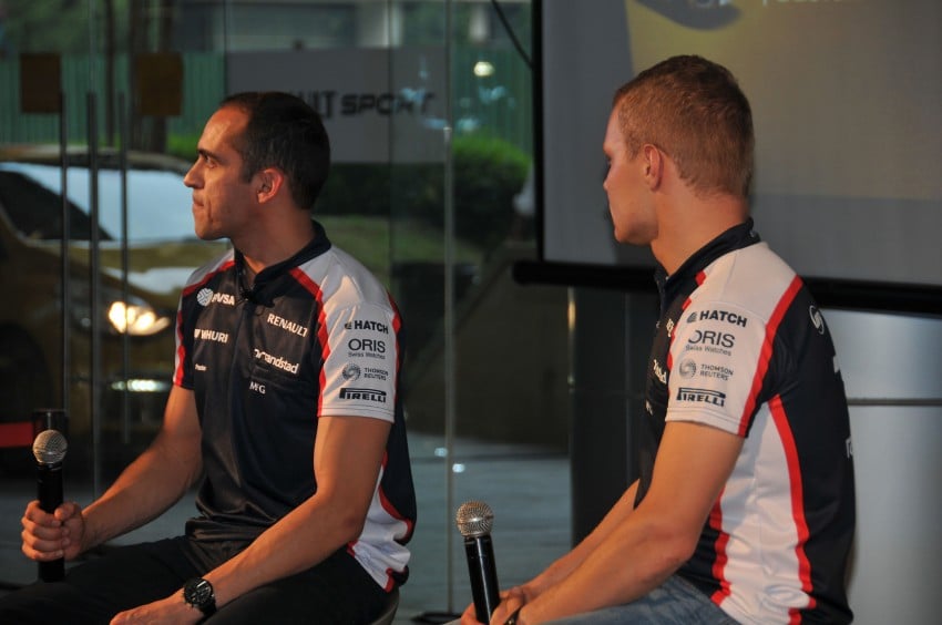 Renault Clio RS 200 EDC makes its Asian debut in KL, presented by the Williams Formula One racing drivers 162857