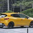 Renault Clio RS 200 EDC makes its Asian debut in KL, presented by the Williams Formula One racing drivers