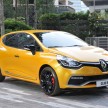 Renault Clio RS 200 EDC makes its Asian debut in KL, presented by the Williams Formula One racing drivers