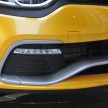 Renault Clio RS 200 EDC makes its Asian debut in KL, presented by the Williams Formula One racing drivers