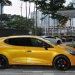 Renault Clio RS 200 EDC makes its Asian debut in KL, presented by the Williams Formula One racing drivers