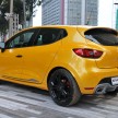 Renault Clio RS 200 EDC makes its Asian debut in KL, presented by the Williams Formula One racing drivers