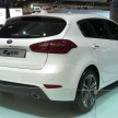 Kia Forte hatchback is called the K3 Euro in Korea