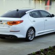 2014 Kia Optima facelift makes New York show debut