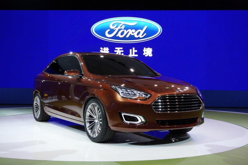 Ford Escort Concept – new compact sedan for China 175036