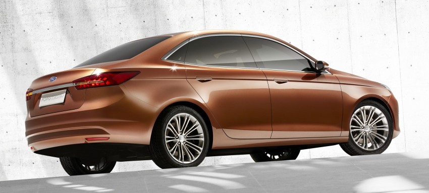 Ford Escort Concept – new compact sedan for China 169767